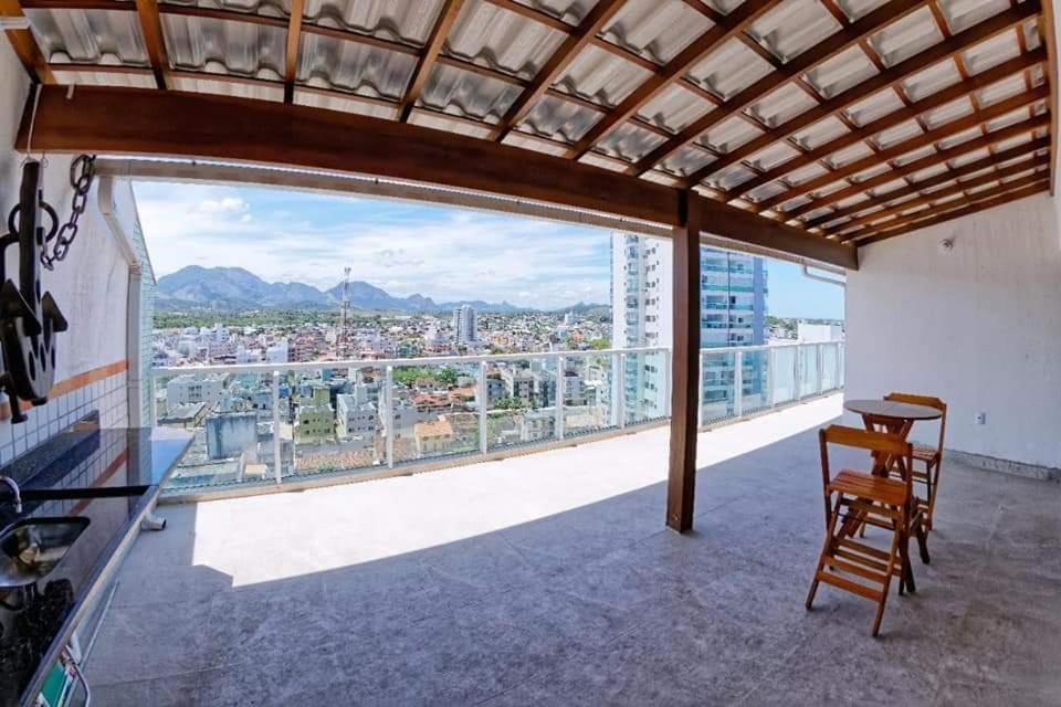 Cobertura C/ Vista Para O Mar E Montanhas, Churrasqueira, 4 Quartos 2 Vg Garagem Guarapari Ngoại thất bức ảnh